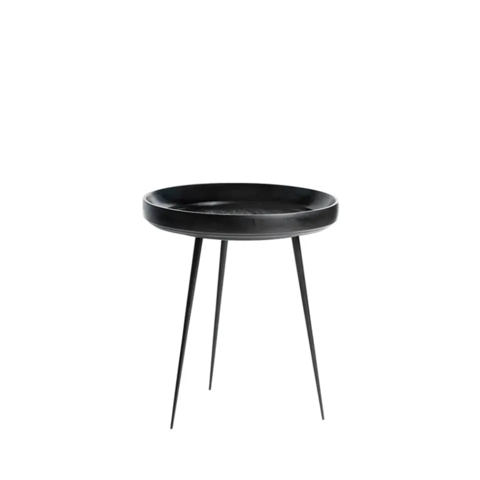 Mater Coffee Tables*Bowl medium table, mango . stand Black