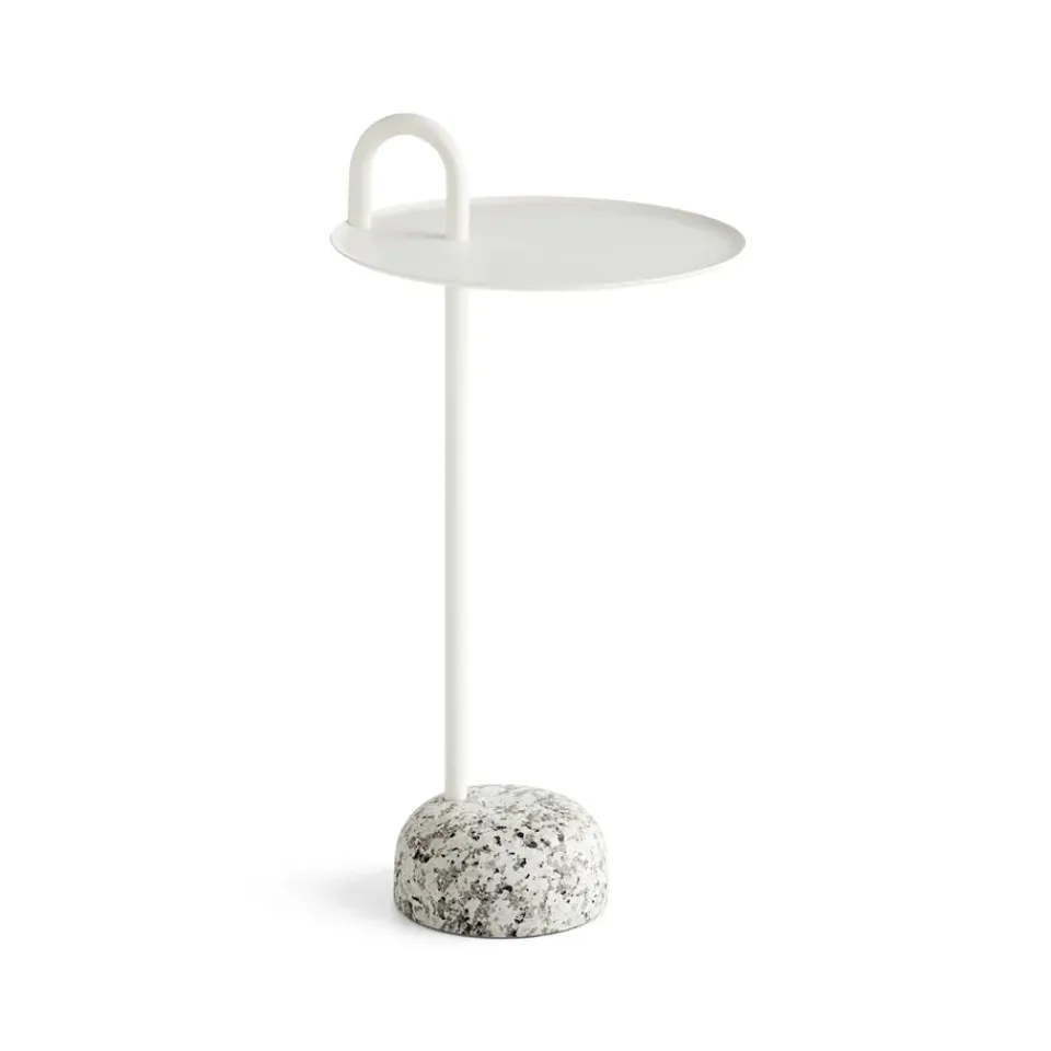 HAY Side Tables*Bowler side table, Cream -granite White