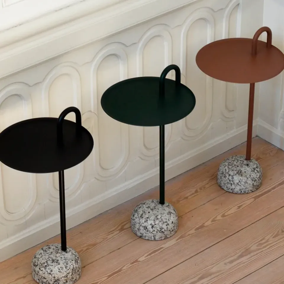 HAY Side Tables*Bowler side table, Fir -granite Green