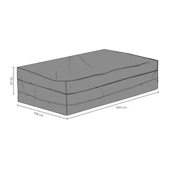 Brafab Garden Details & Accessories*furniture cover sofa, 200 cm Black