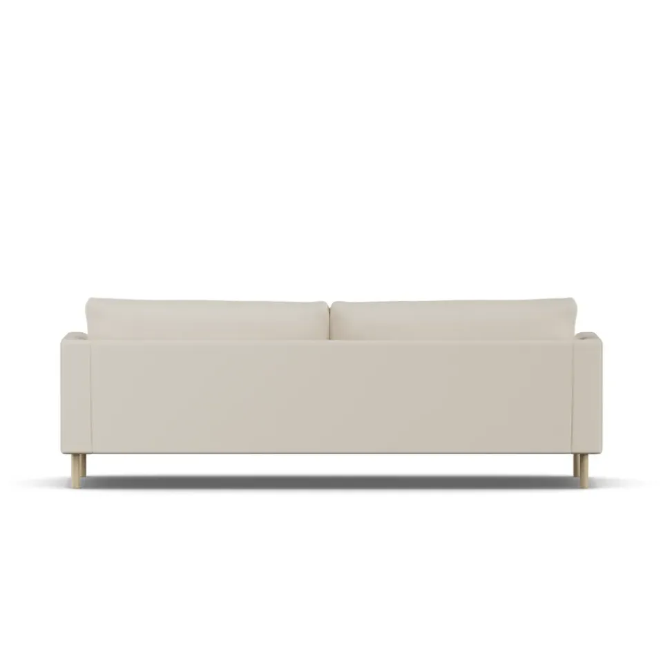 1898 Sofas*Bredhult sofa, Jump 1956-white-oiled oak, 3-seater Beige