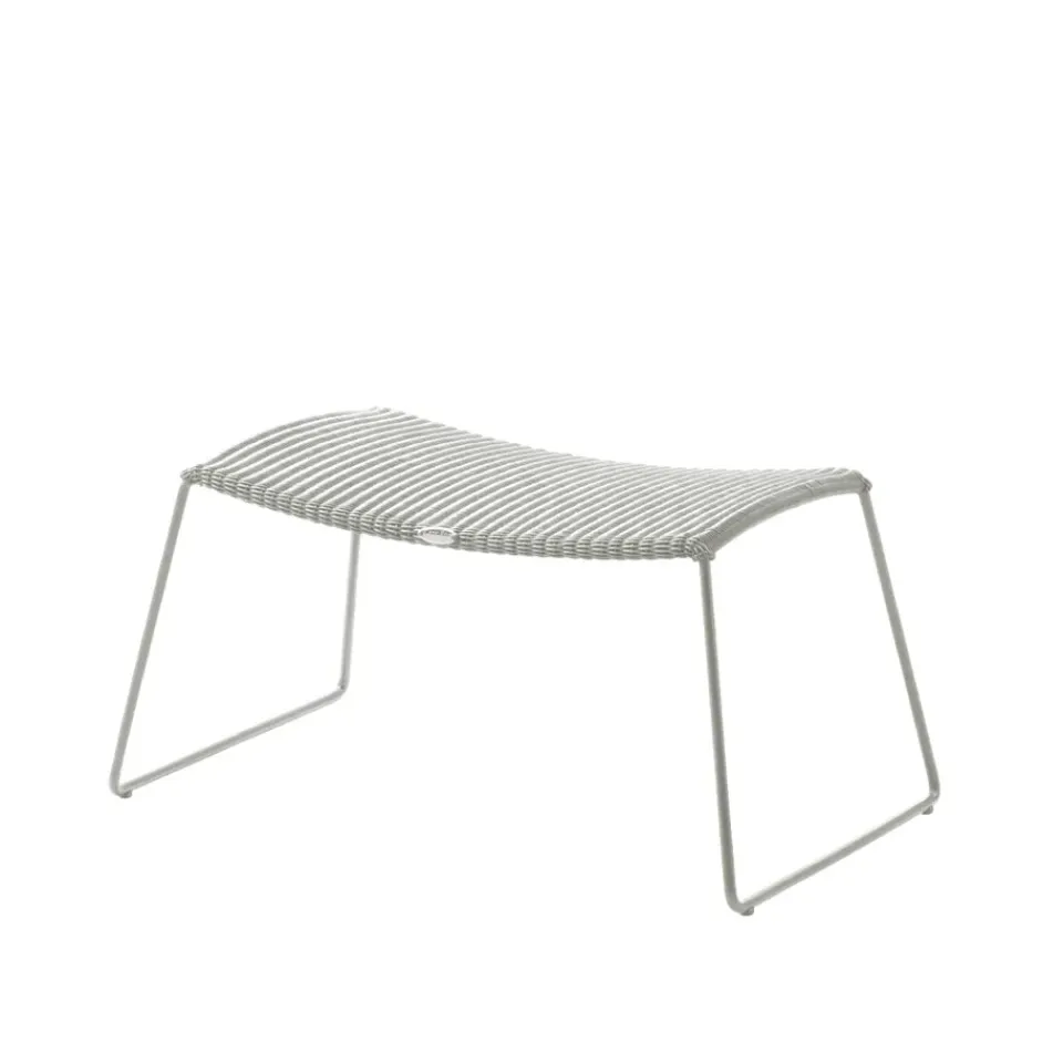 Cane-line Seating*Breeze footstool, grey White