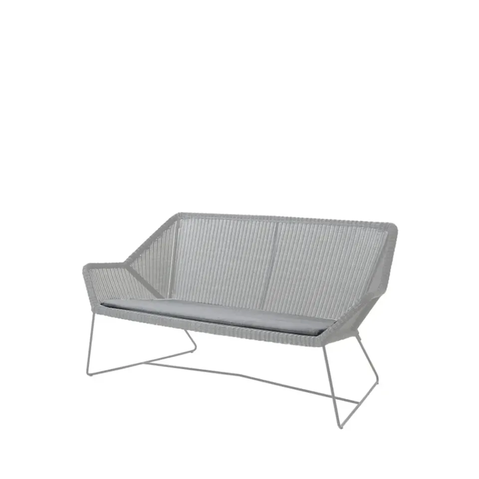 Cane-line Seat Cushions & Pads*Breeze sofa cushion 2-seater, Focus dark Grey