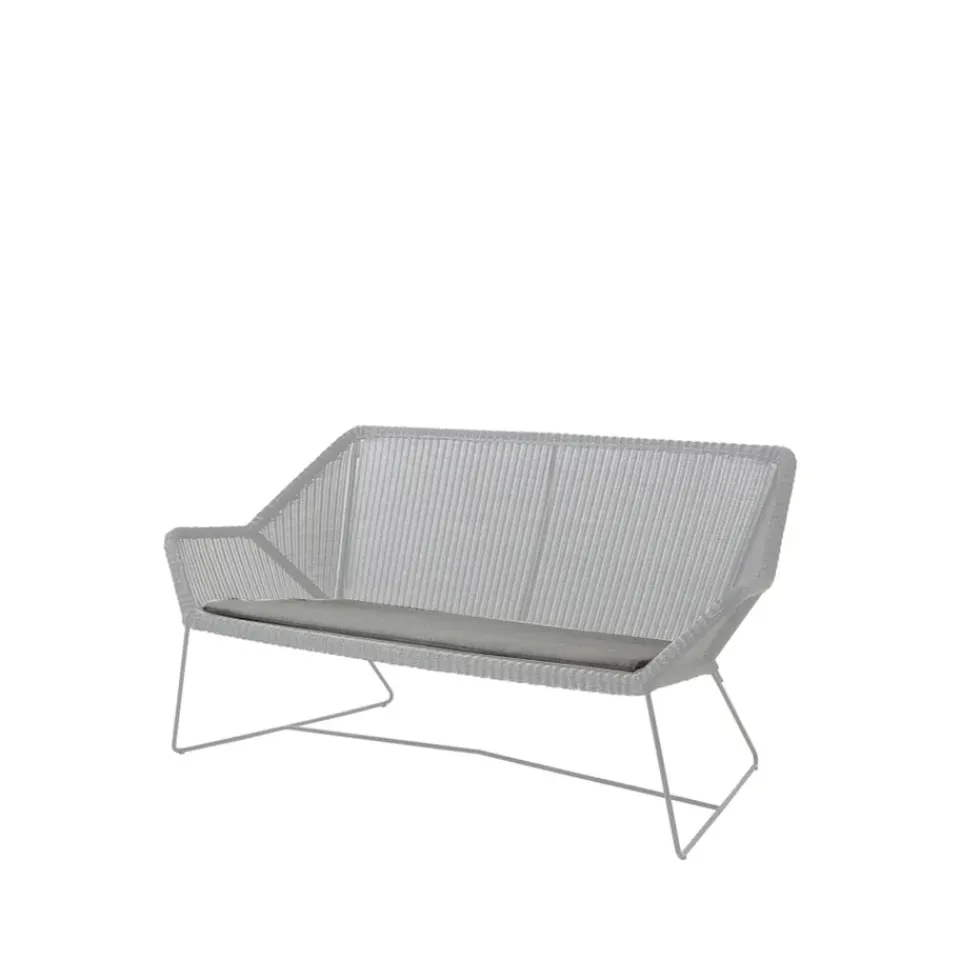 Cane-line Seat Cushions & Pads*Breeze sofa cushion 2-seater, Focus dark Grey