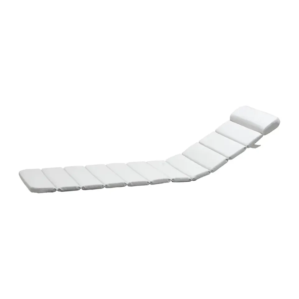 Cane-line Seat Cushions & Pads*Breeze sun lounger cushion, Natté White