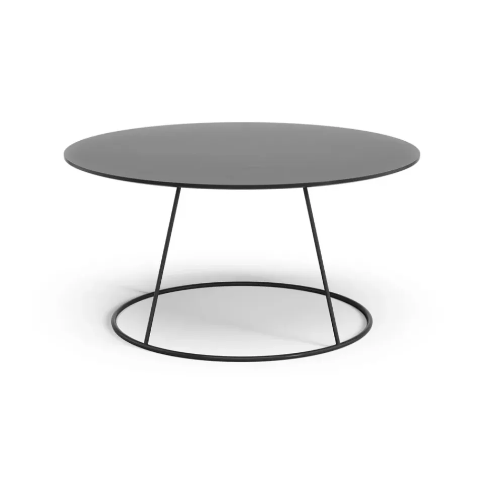 Swedese Side Tables*Breeze table smooth top Ø80 cm, Black
