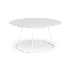 Swedese Side Tables*Breeze table smooth top Ø80 cm, White