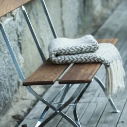 Grythyttan Stålmöbler Garden Sofas & Garden Benches|Outdoor Lounge Furniture*Bryggeri sofa, Oak oil-hot-dip galvanized stand Beige