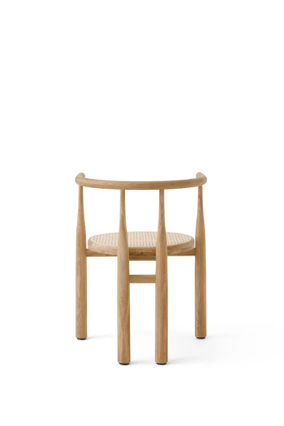 New Works Chairs*Bukowski chair, Oiled oak rattan Brown