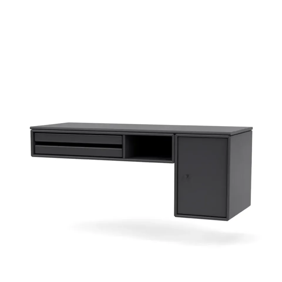 Montana Desks*Bureau desk, Anthracite 04 Grey