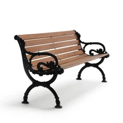 Byarums bruk Garden Sofas & Garden Benches|Outdoor Lounge Furniture*Byarum sofa, Mahogany, black stand, 185 cm BrownBlack