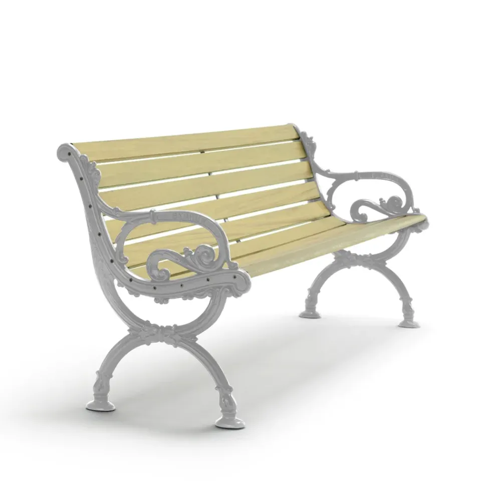 Byarums bruk Garden Sofas & Garden Benches|Outdoor Lounge Furniture*Byarum sofa, Pine impregnation-raw aluminum frame-155 cm Beige