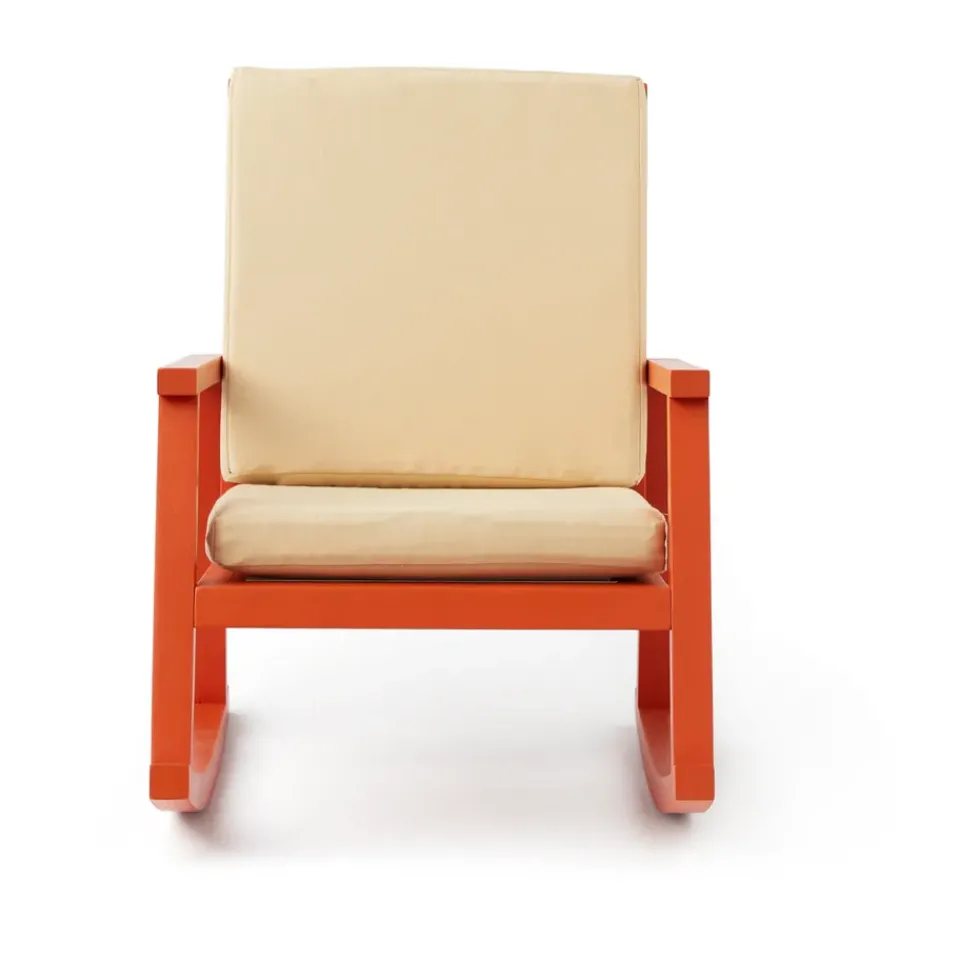 Kid's Concept Children's Armchairs|Armchairs & Footstools*Carl Larsson rocking chair, Orange-nature OrangeBeige