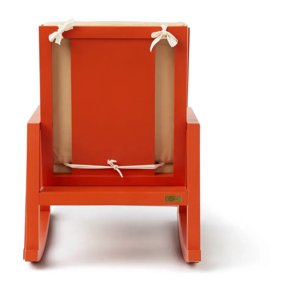 Kid's Concept Children's Armchairs|Armchairs & Footstools*Carl Larsson rocking chair, Orange-nature OrangeBeige