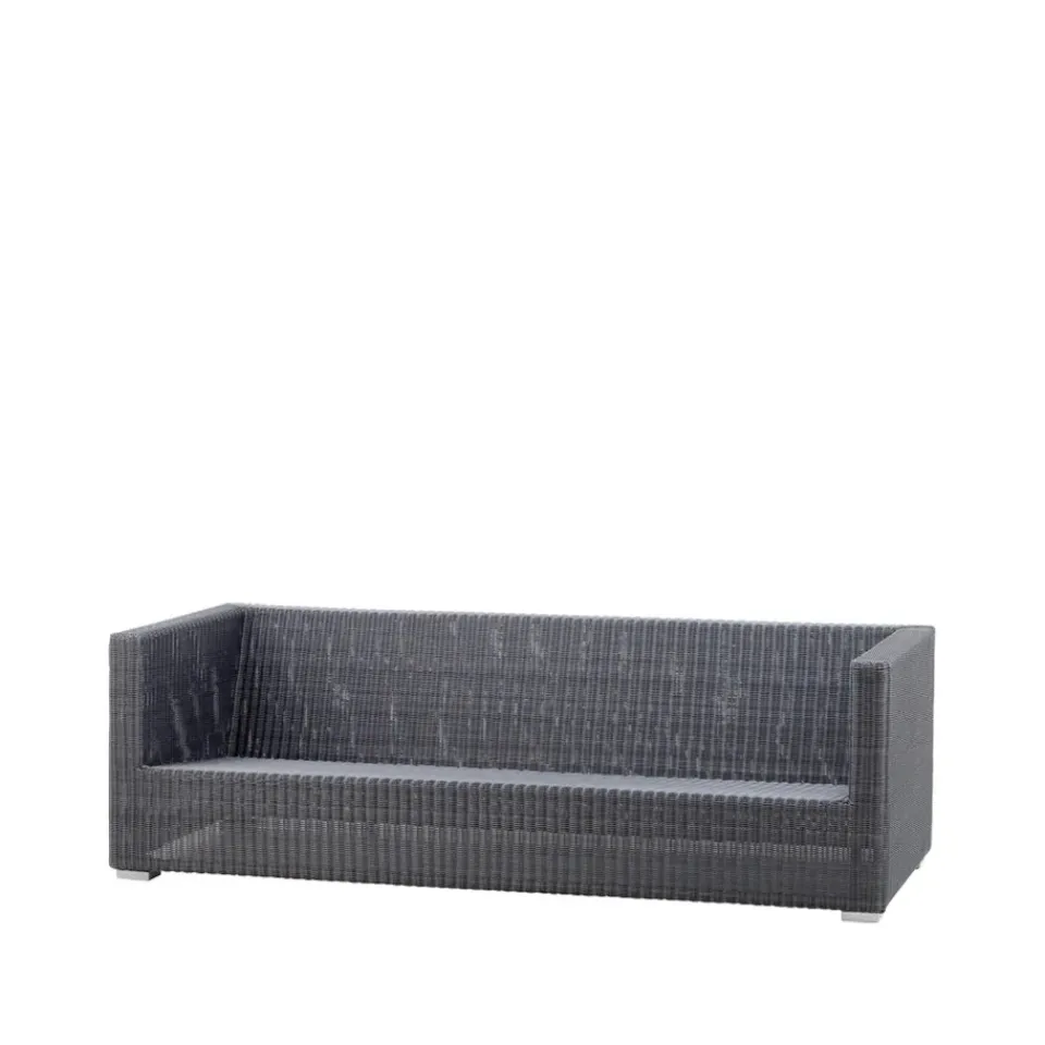 Cane-line Garden Sofas & Garden Benches|Balcony Furniture*Chester sofa, 3-seater graphite Grey