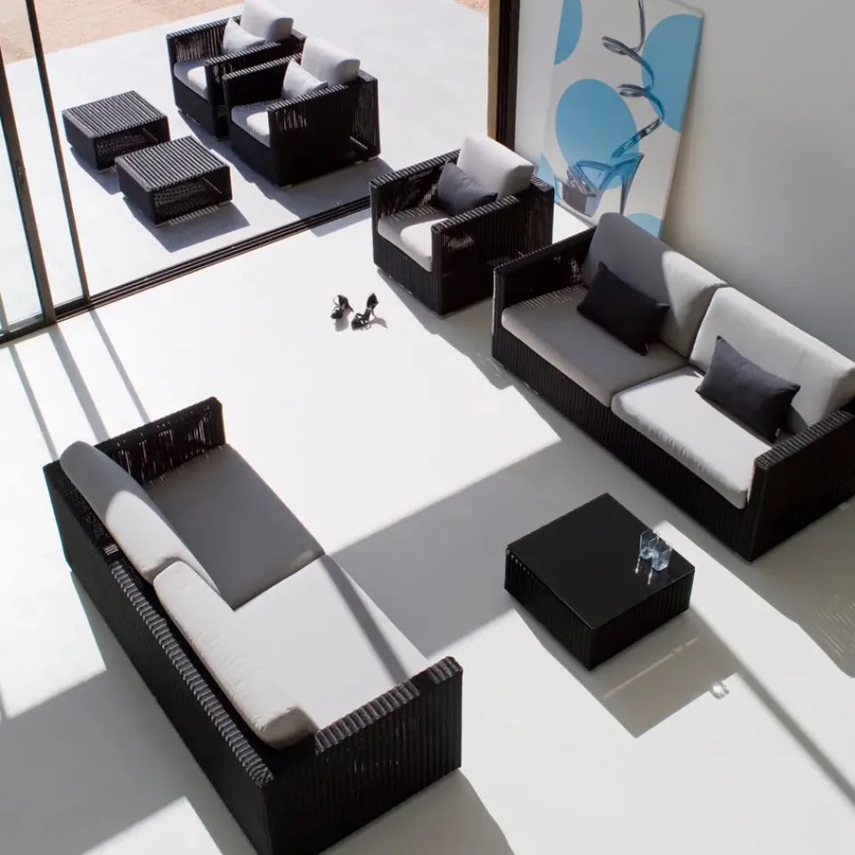 Cane-line Garden Sofas & Garden Benches|Balcony Furniture*Chester sofa, 3-seater graphite Grey
