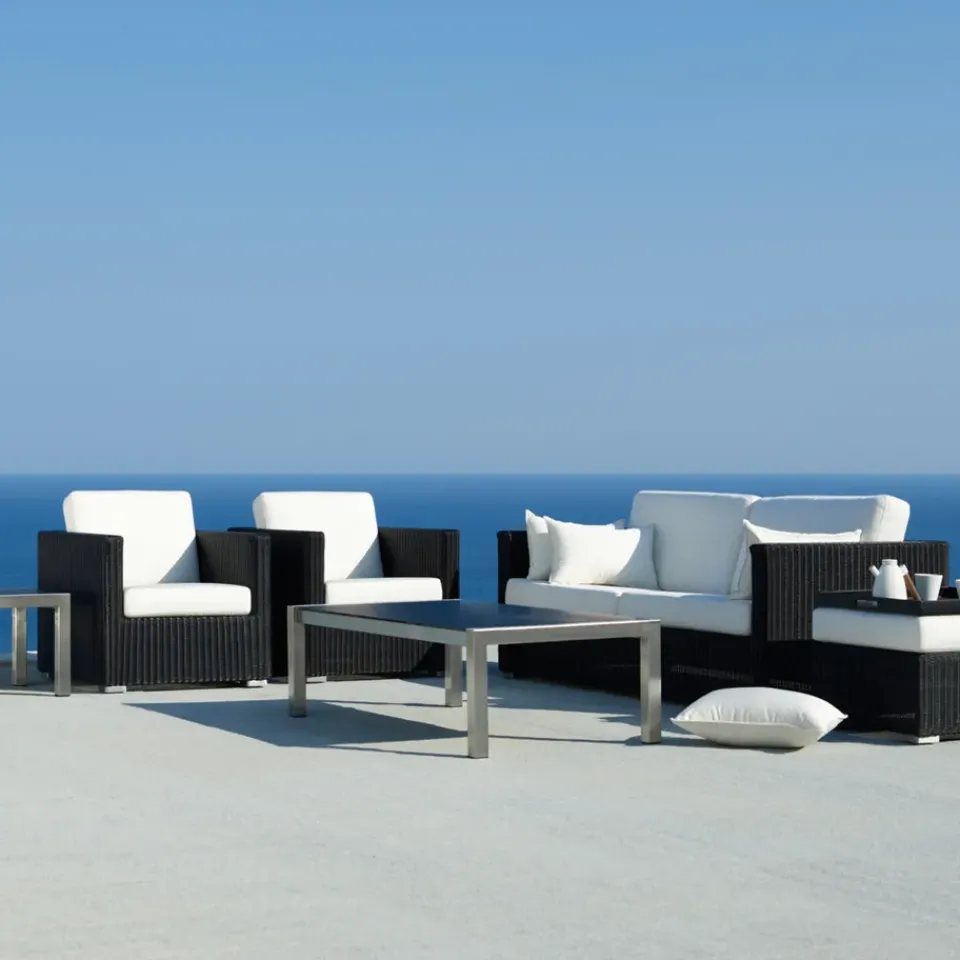 Cane-line Garden Sofas & Garden Benches|Balcony Furniture*Chester sofa, 3-seater graphite Grey