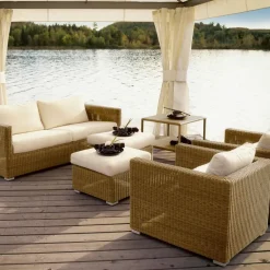 Cane-line Garden Sofas & Garden Benches|Balcony Furniture*Chester sofa, 3-seater natural Beige