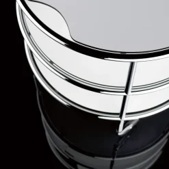 Lammhults Serving Trolleys*Chicago I table on castors, laminate-chrome White