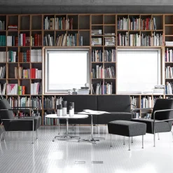 Lammhults Coffee Tables*Chicago III coffee table, laminate-chrome White