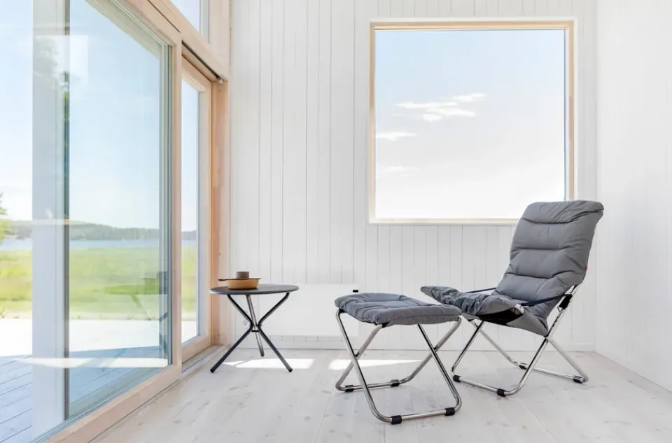 Fiam Seating*Chico Soft footrest, Anthracite Grey