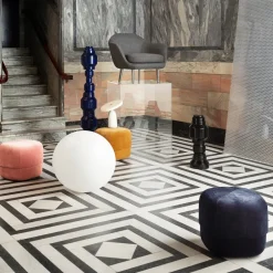 Normann Copenhagen Sitting Poufs*Circus pouf, dark Blue