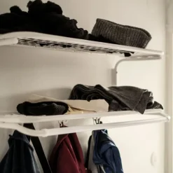 Essem Design Hat Rack & Hat Shelves*Classic 650 hat shelf, /, 2 levels, 40 cm Black