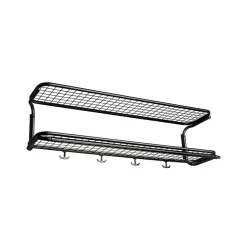 Essem Design Hat Rack & Hat Shelves*Classic 650 hat shelf, /, 2 levels, 50 cm Black