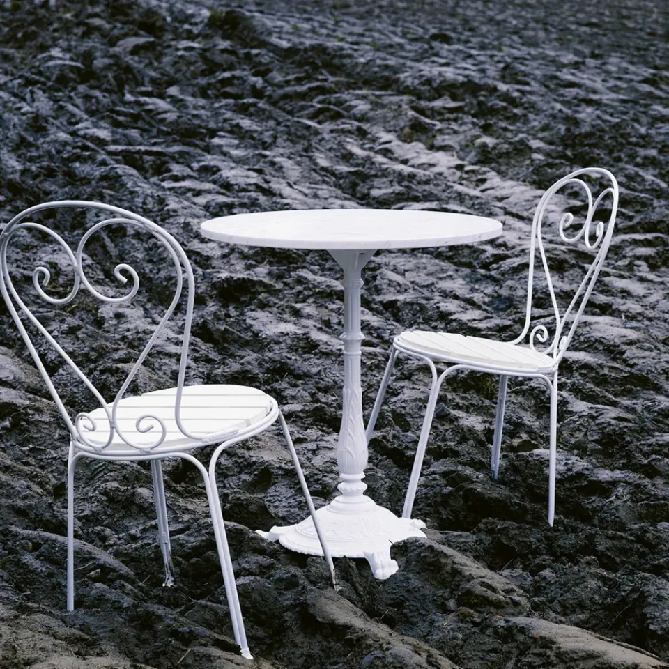 Byarums bruk Seating|Balcony Furniture*Classic No.1 chair, , metal seat Black