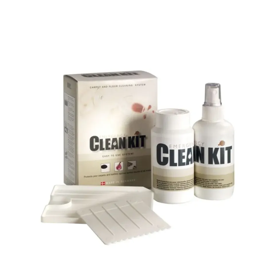 Kateha Furniture Care*Clean Kit carpet cleaner, Set 3 pieces Transparent