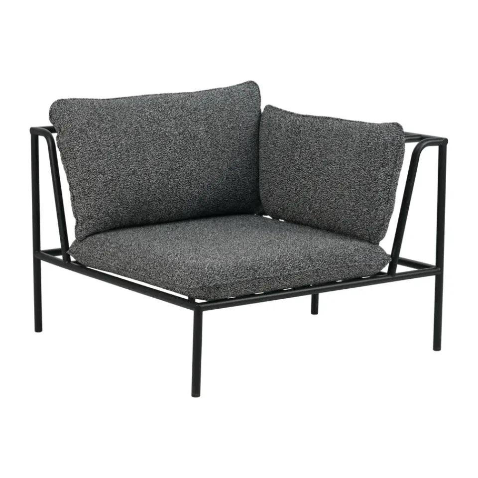 Brafab Garden Sofas & Garden Benches*Collier sofa module, -teddy ant, corner Black