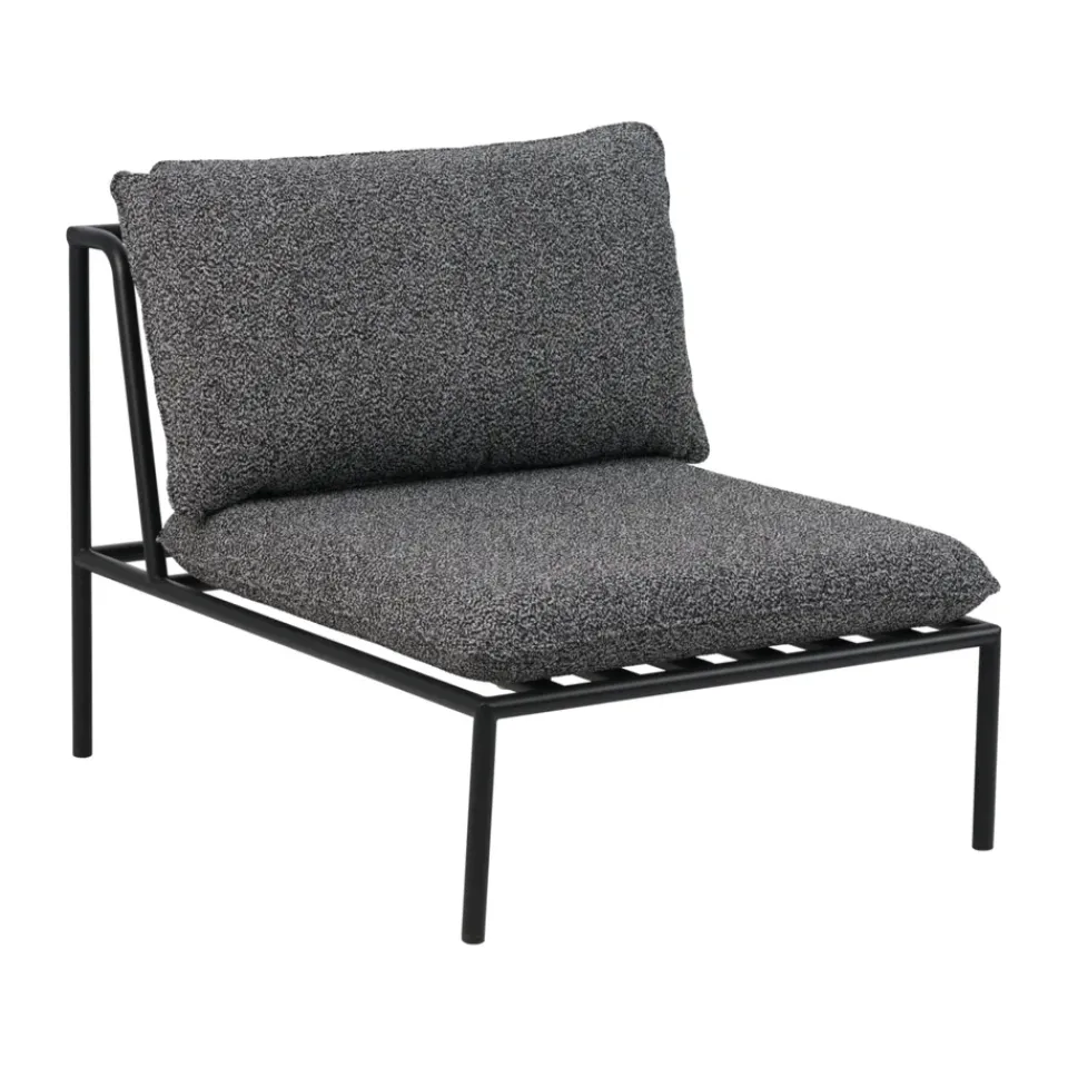 Brafab Garden Sofas & Garden Benches*Collier sofa module, -teddy ant, middle section Black