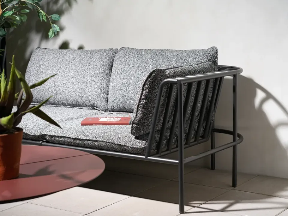 Brafab Garden Sofas & Garden Benches*Collier sofa module, -teddy ant, middle section Black
