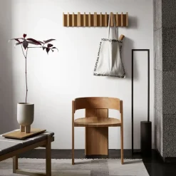 Kristina Dam Studio Clothes Racks, Coat Stands & Hangers*Column hanger, Oiled oak Beige