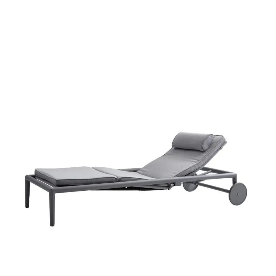 Cane-line Seating*Conic sun lounger, Light Grey
