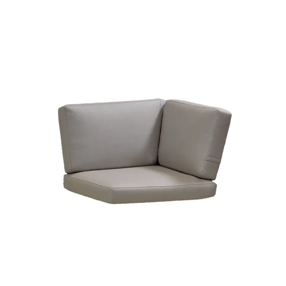 Cane-line Seat Cushions & Pads*Connect cushion set corner module, Natté taupe Beige