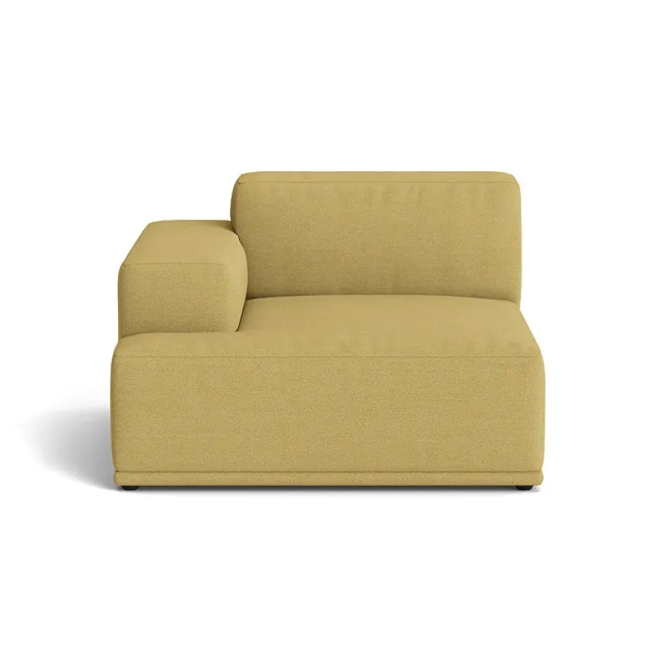 Muuto Sofas*Connect soft module Hallingdal 65 nr.407 , Armrest left (A) Yellow
