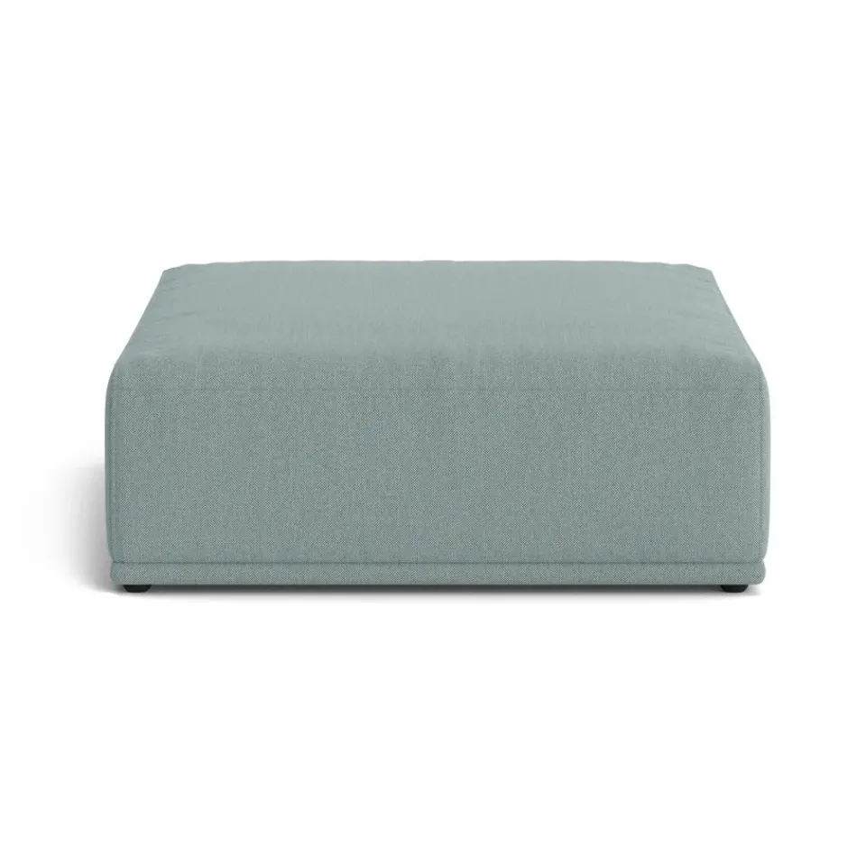 Muuto Sofas*Connect soft module Re-wool nr.718 light , Sit pouf (I) Blue
