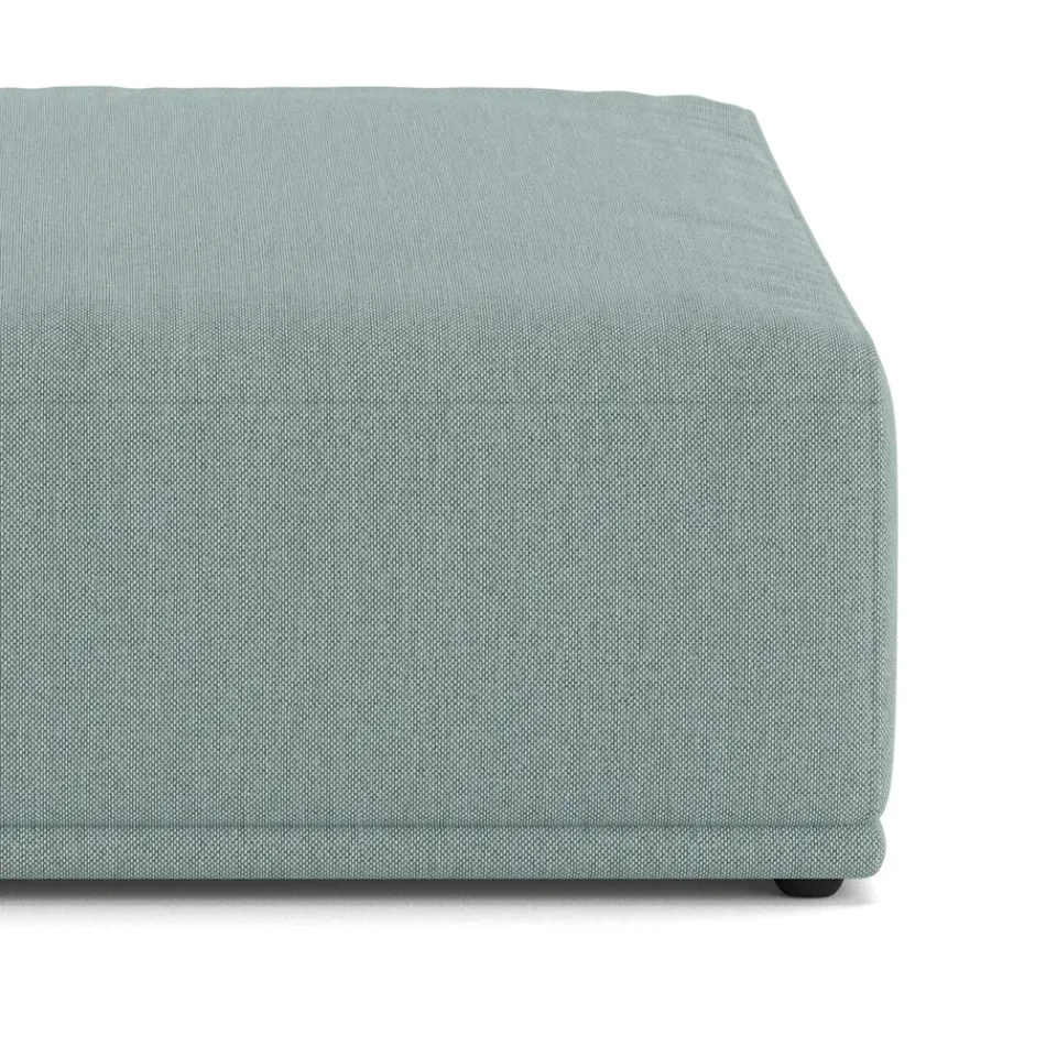 Muuto Sofas*Connect soft module Re-wool nr.718 light , Sit pouf (I) Blue