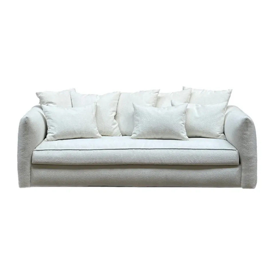 Tinted Sofas*Cornell sofa, Bouclé off White