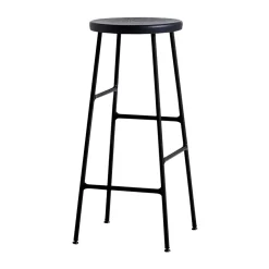 HAY Bar Stools*Cornet bar stool 75 cm, Soft oak-soft Black