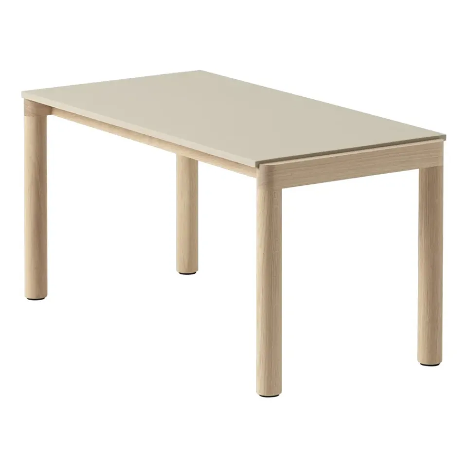 Muuto Coffee Tables*Couple 1 Plain coffee table 40x84x40 cm, Sand-oak BeigeBrown