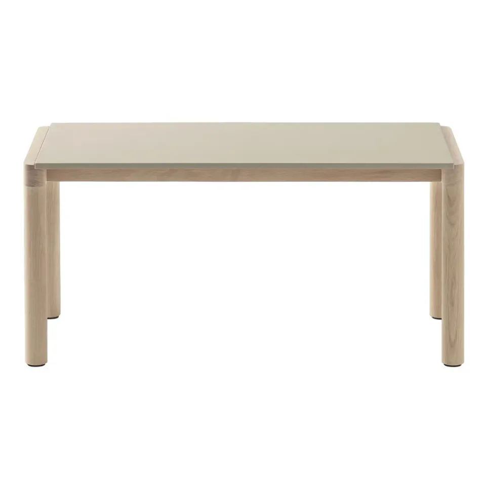 Muuto Coffee Tables*Couple 1 Plain coffee table 40x84x40 cm, Sand-oak BeigeBrown