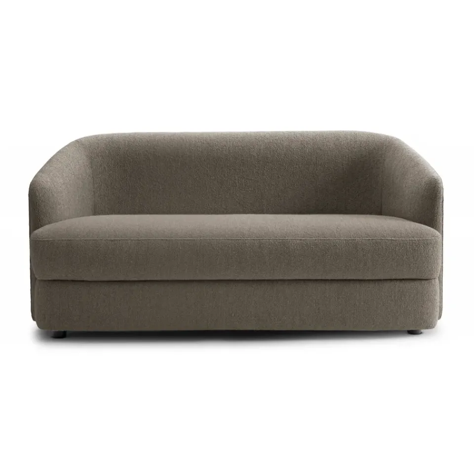 New Works Sofas*Covent 2-seater sofa, Dark Taupe BrownGrey