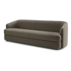 New Works Sofas*Covent 3-seater sofa, Dark Taupe BrownGrey