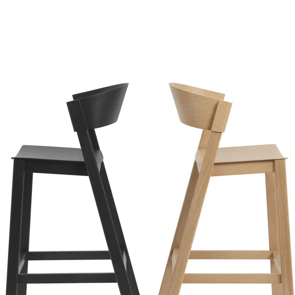 Muuto Bar Stools*Cover bar stool, Oak BeigeBrown
