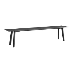 HAY Benches*CPH215 Deux 2.0 bench 200 cm, Stone -lacquered beech Grey