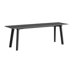 HAY Benches*CPH215 Deux 2.0 bench 140 cm, Stone -lacquered beech Grey