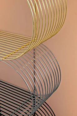 AYTM Shelves & Shelving Systems*Curva wallshelf, Gold Gold-coloured