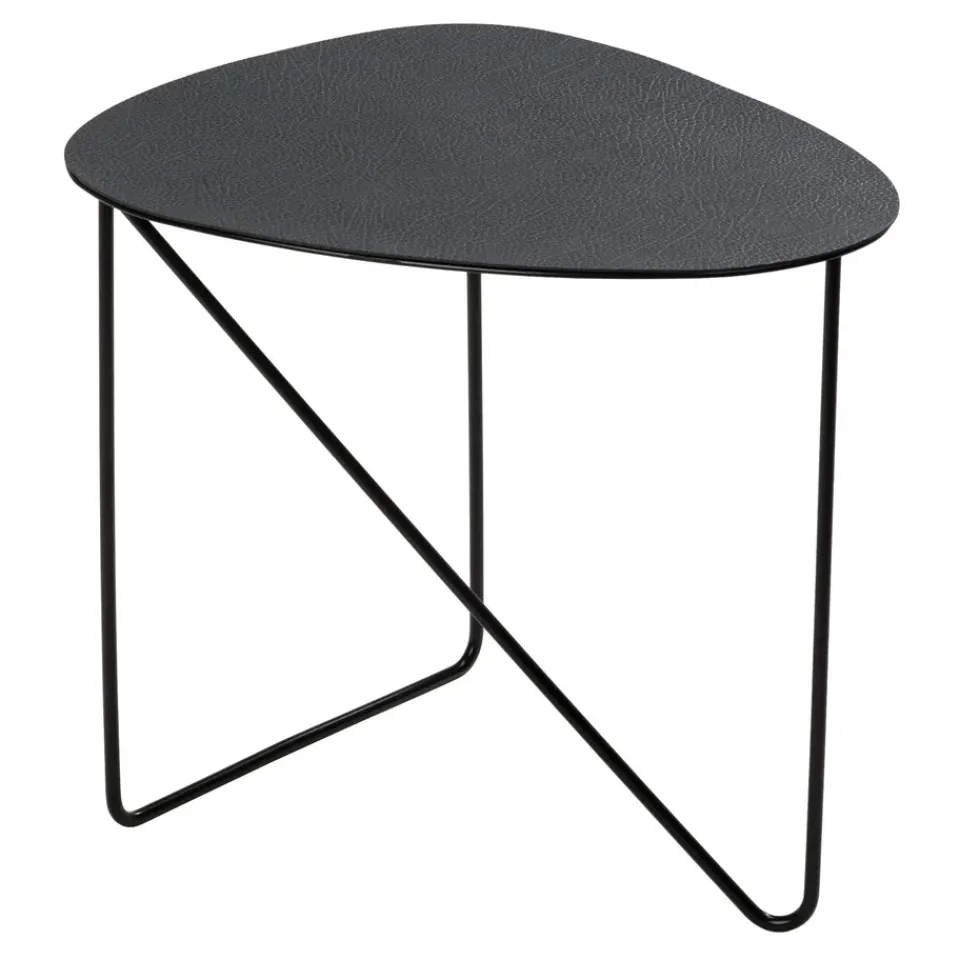 LIND DNA Side Tables*Curve Hippo side table M, -anthracite Black